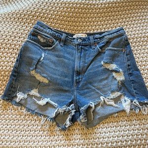 Curve love hi rise mom short